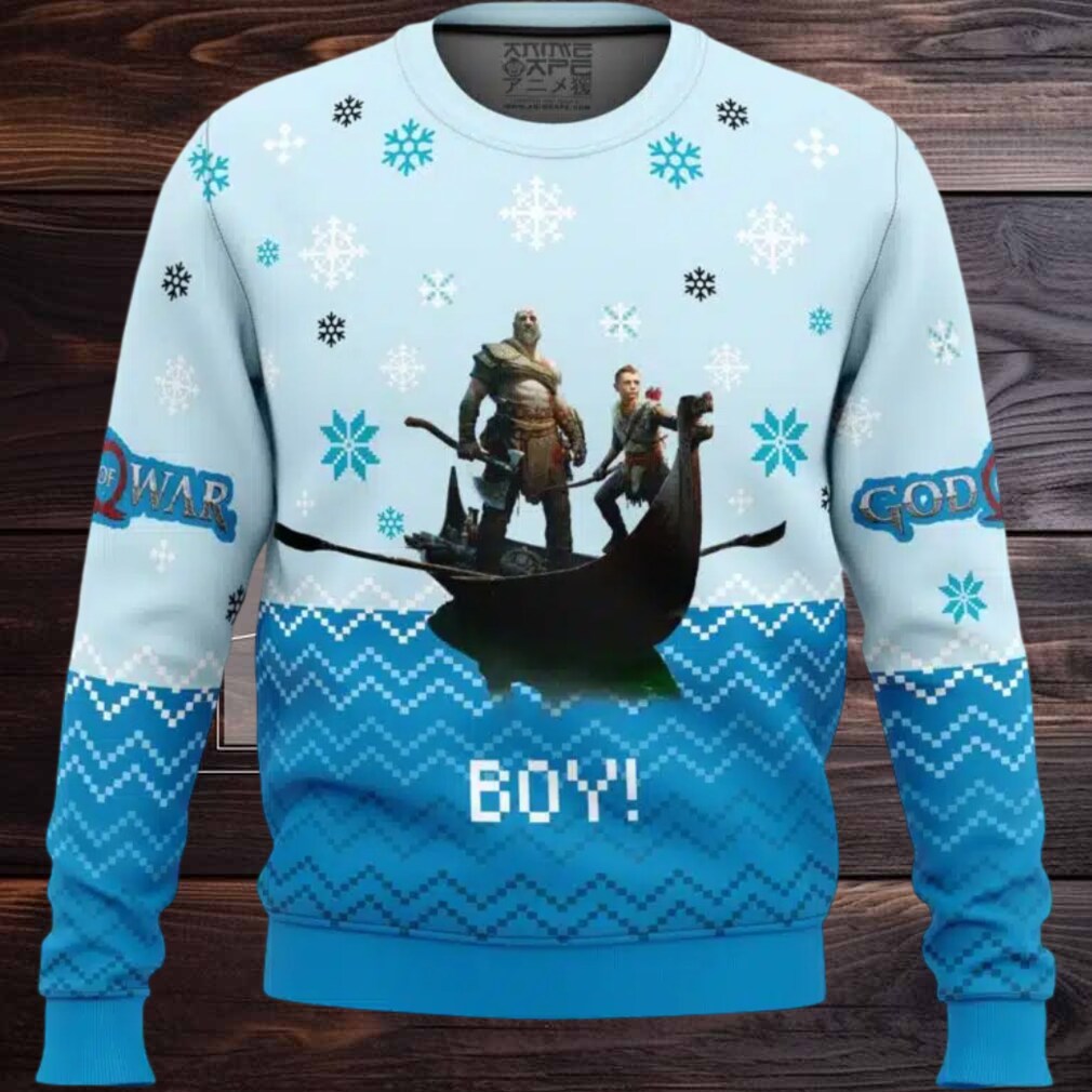 Boy! God of War Ugly Christmas Sweater Boy! God of War Ugly Christmas Sweater