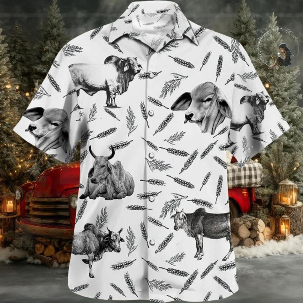 Brahman pattern Hawaiian Shirt Brahman pattern Hawaiian Shirt
