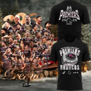 Brisbane Broncos NRL Premiers 2025 Shirt