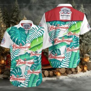 Budweiser Beer Summer Hawaiian Shirt