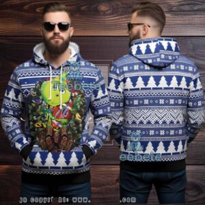 Buffalo Bills Grinchmas Ugly Christmas 3D Hoodie Buffalo Bills Grinchmas Ugly Christmas 3D Hoodie