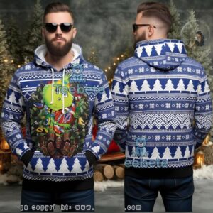 Buffalo Bills Grinchmas Ugly Christmas 3D Hoodie