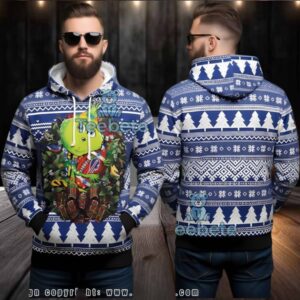 Buffalo Bills Grinchmas Ugly Christmas 3D Hoodie