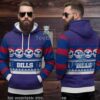 Buffalo Bills Ho Ho Ho Ugly Christmas 3D Hoodie Dabbing Santa Buffalo Bills Ho Ho Ho Ugly Christmas 3D Hoodie Dabbing Santa