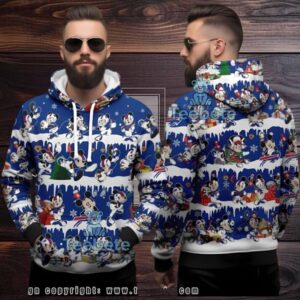 Buffalo Bills Mickey Mouse Christmas Ugly 3D Hoodie Buffalo Bills Mickey Mouse Christmas Ugly 3D Hoodie