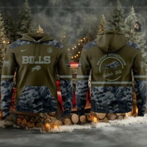 Buffalo Bills Military Appreciation Month 2025 Veteran Honor Hoodie T Shirt