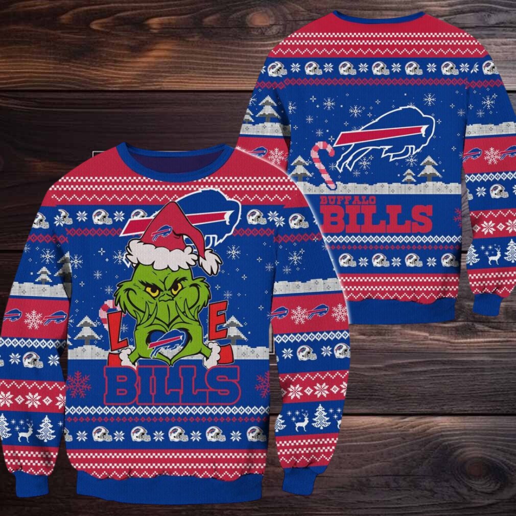 Buffalo Bills NFL Grinch Football Limited Ugly Christmas Sweater Buffalo Bills NFL Grinch Football Limited Ugly Christmas Sweater