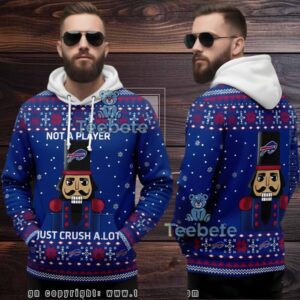 Buffalo Bills Nutcracker Christmas Theme Ugly 3D Hoodie Fan Gear Buffalo Bills Nutcracker Christmas Theme Ugly 3D Hoodie Fan Gear