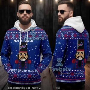 Buffalo Bills Nutcracker Christmas Theme Ugly 3D Hoodie Fan Gear