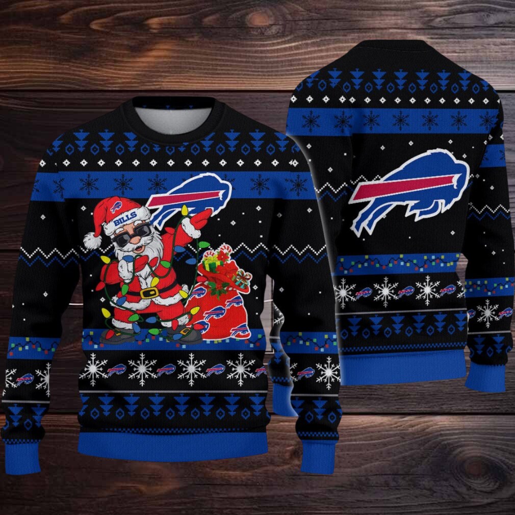 Buffalo Bills Santa Claus Ugly Christmas Sweater