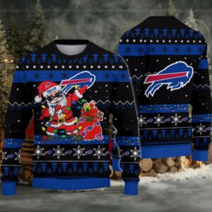 Buffalo Bills Santa Claus Ugly Christmas Sweater