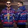 Buffalo Bills Von Miller Signature Ugly 3D Hoodie Christmas Gift Buffalo Bills Von Miller Signature Ugly 3D Hoodie Christmas Gift