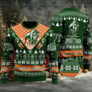 Buffalo Trace Bourbon Ugly Christmas Sweater