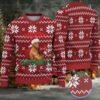Red Chevron Knit Ugly Christmas Sweater Jack Daniel’s Old No. 7 Logo Red Chevron Knit Ugly Christmas Sweater Jack Daniel’s Old No. 7 Logo