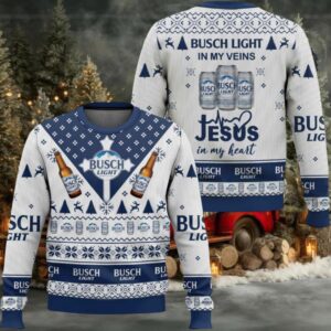 Busch Light Ugly Christmas Sweater