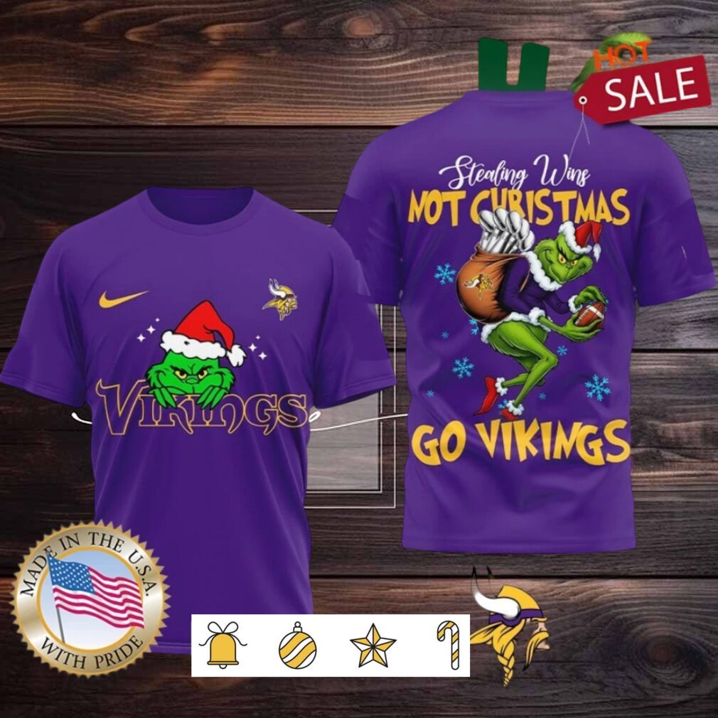 Minnesota Vikings NFL Grinch Dr. Seuss Stealing Wins Not Christmas Shirt Minnesota Vikings NFL Grinch Dr. Seuss Stealing Wins Not Christmas Shirt
