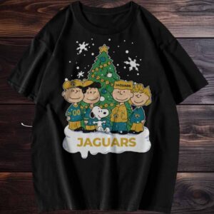 Jacksonville Jaguars Snoopy and Friends Holiday Shirt