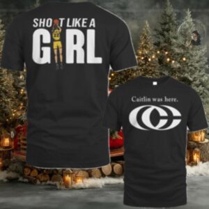 Caitlin Clark Shoot Like A Girl T Shirt