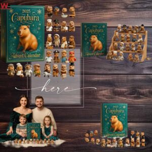 Capybara 2025 Advent Calendar Christmas