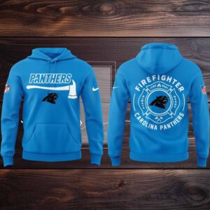 Carolina Panthers Firefighter 2025 Day Of Appreciation Fire Dept Hoodie T Shirt
