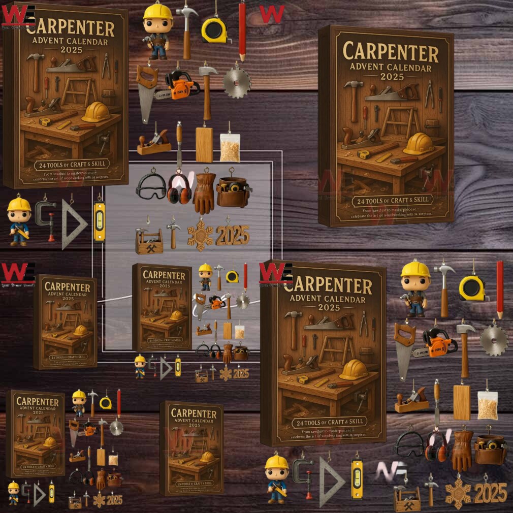 Carpenter 2025 Advent Calendar Christmas Carpenter 2025 Advent Calendar Christmas