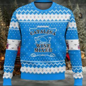 Catalina Wine Mixer Drink Ugly Christmas Sweater