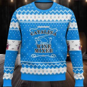 Catalina Wine Mixer Drink Ugly Christmas Sweater