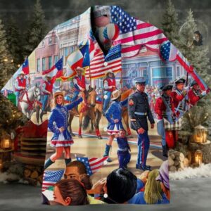 Celebrate Independence Day America Hawaiian Shirt