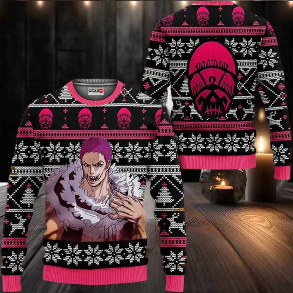 Charlotte Katakuri Anime Xmas Gifts One Piece Ugly Christmas Sweater Charlotte Katakuri Anime Xmas Gifts One Piece Ugly Christmas Sweater