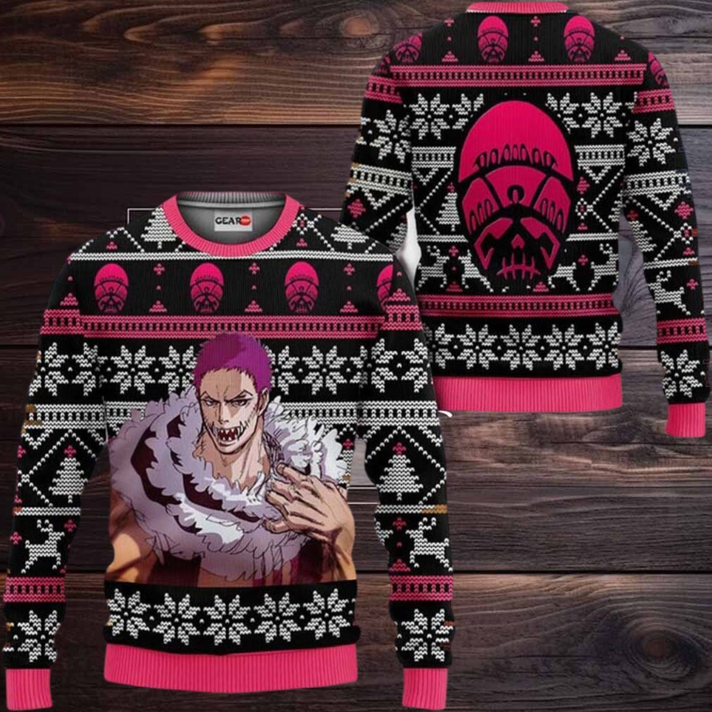 Charlotte Katakuri Anime Xmas Gifts One Piece Ugly Christmas Sweater Charlotte Katakuri Anime Xmas Gifts One Piece Ugly Christmas Sweater