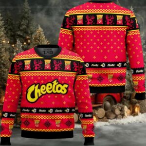 Cheetos Ugly Christmas Sweater