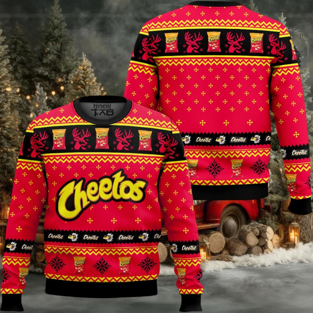 Cheetos Ugly Christmas Sweater Cheetos Ugly Christmas Sweater