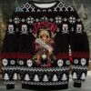 Have A Killer Day Jason Voorhees Ugly Christmas Sweater Black Red Funny