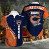 NFL Chicago Bears Tropical Flower Hawaiian Shirt NFL Chicago Bears Tropical Flower Hawaiian Shirt