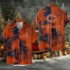 Chicago Bears NFL Palm Leaves Summer Hawaiian Shirt Chicago Bears NFL Palm Leaves Summer Hawaiian Shirt