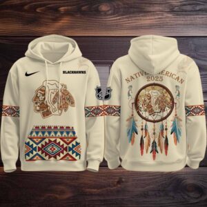 Chicago Blackhawks Hockey Native American Indigenous peoples 2025 Hoodie T Shirt
