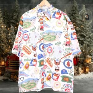 Chicago Cubs All About Club Special Hawaiian Shirt