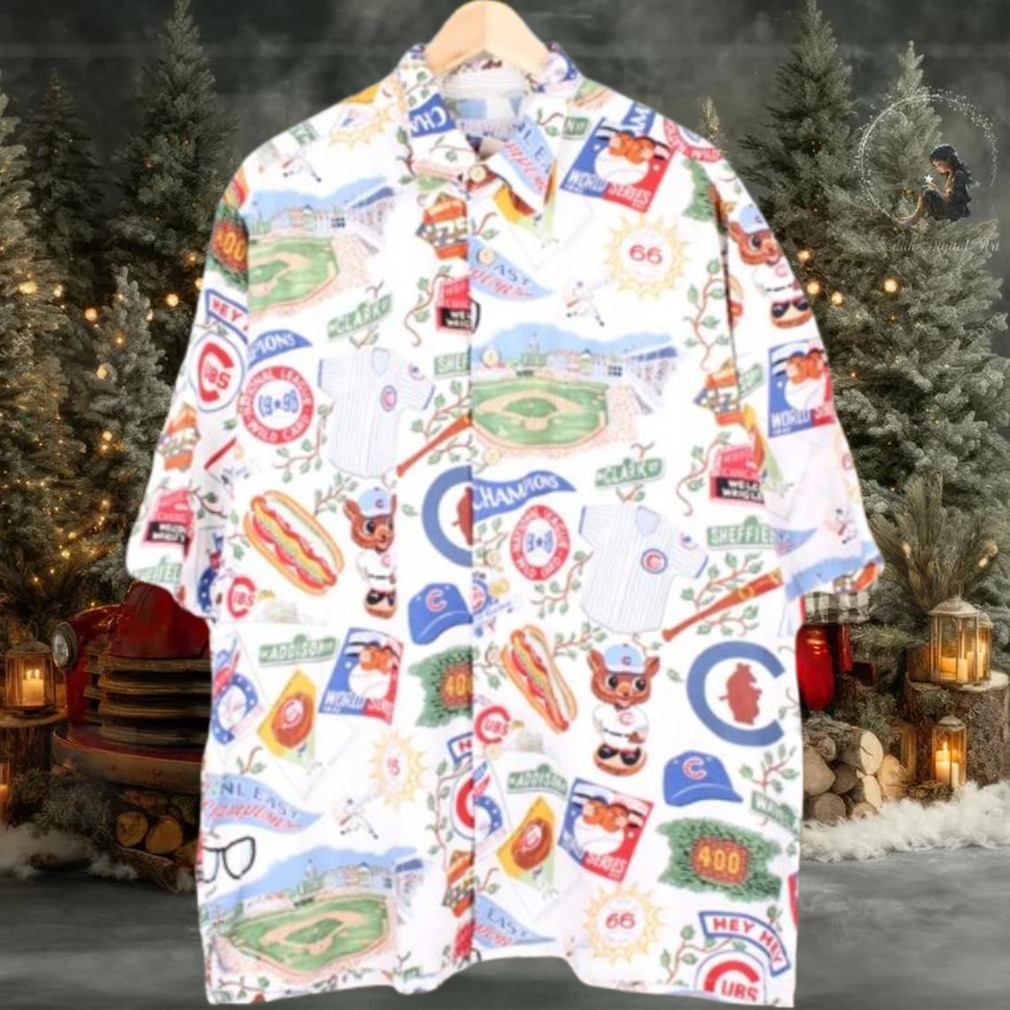 Chicago Cubs All About Club Special Hawaiian Shirt