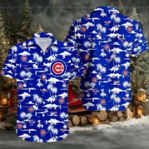 Chicago Cubs Baseball Coconut Tropical Island Aloha Hawaiian Shirt