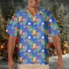 Chicago Cubs Coconut Island Blue Theme Hawaiian Shirt Chicago Cubs Coconut Island Blue Theme Hawaiian Shirt