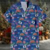 Chicago Cubs Tropical Floral Baseball Team Aloha Hawaiian Shirt