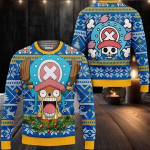Law One Piece Ugly Christmas Sweater