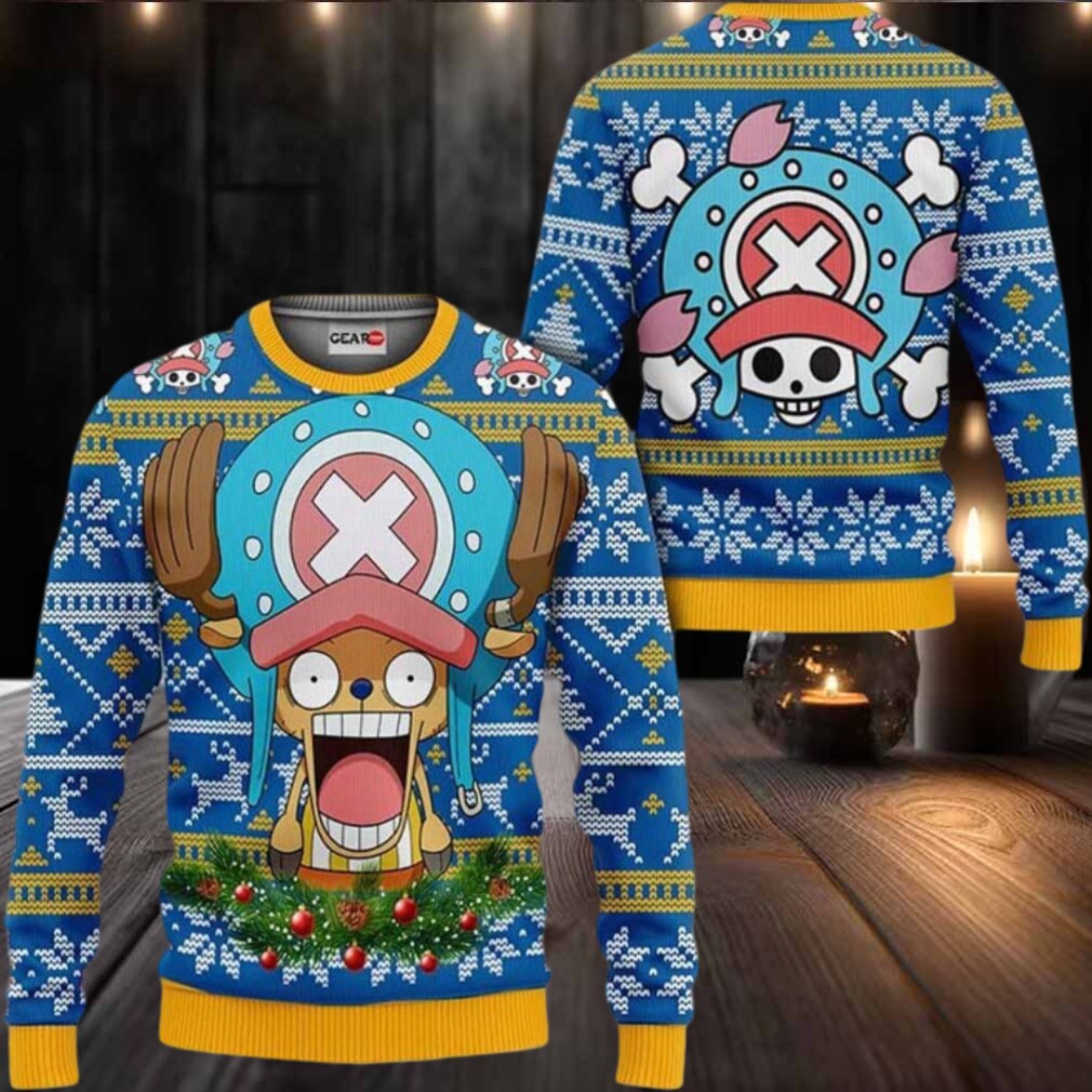 Chopper Anime Xmas Gifts One Piece Ugly Christmas Sweater Chopper Anime Xmas Gifts One Piece Ugly Christmas Sweater