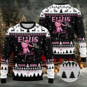 Christmas Elvis Presley 3D Ugly Sweater