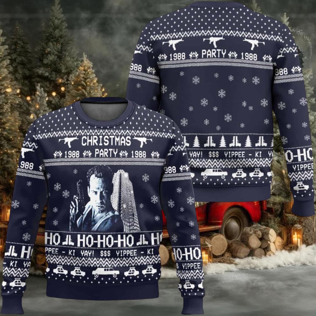 Christmas Party 1988 Die Hard Ugly Christmas Sweater Christmas Party 1988 Die Hard Ugly Christmas Sweater