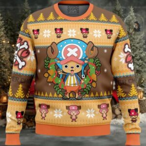 Christmas Tony Chopper One Piece Ugly Christmas Sweater