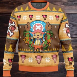 Christmas Tony Chopper One Piece Ugly Christmas Sweater