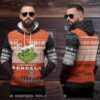 Cincinnati Bengals Gingerbread Pattern Ugly 3D Hoodie Men Women Cincinnati Bengals Gingerbread Pattern Ugly 3D Hoodie Men Women