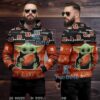 Cincinnati Bengals Grogu Christmas Ugly 3D Hoodie Star Wars Cincinnati Bengals Grogu Christmas Ugly 3D Hoodie Star Wars