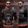 Cincinnati Bengals Reindeer Forest Ugly Christmas 3D Hoodie Orange Cincinnati Bengals Reindeer Forest Ugly Christmas 3D Hoodie Orange